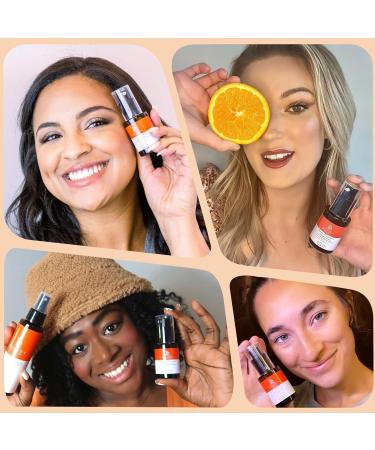 Beauty by Earth Vitamin C Face Cream Serum and Toner - USA Made with Organic & Natural Ingredients - Buy Online on GoSupps.com