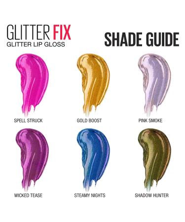 Maybelline New York Lip Studio Glitter Fix Glitter Lip Gloss - Steamy Nights 0.17 Fl Oz - Buy Online on GoSupps.com
