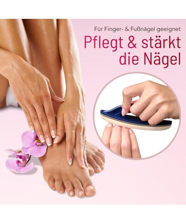 Nail Buffing Kit : Leather Buffer ( Polisher ) and Powder - Buy Online on GoSupps.com