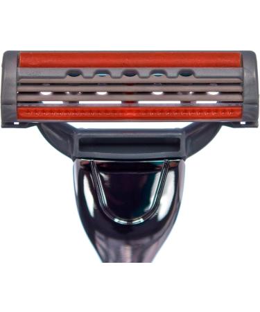 The Barbers House Retro Red Ferrari Razor - 100% Made in France | Premium Quality Shaving Blade for Men - Buy Online on GoSupps.com