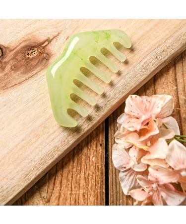 Wide Tooth Massage Comb & Gua Sha Tool for Head Massage - Fatigue Relief & Acupuncture Nerve Therapy - Buy Online on GoSupps.com