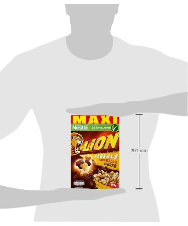 Nestl Lion Cereal Caramel and Chocolate Cereal with Whole Grain 4 Pack (4 x 675 g) - Buy Online on GoSupps.com