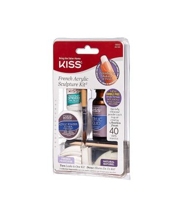 Kiss French Acrylic Sculpture Kit - 2 Pack | 2 Count - Professional Nail Art Set - Buy Online on GoSupps.com