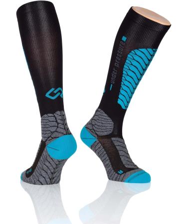 SKI COMPRESSION SOCKS 'Under Pressure' - Premium Ice Touring Socks (18-21mmHg) | Made in Germany | Optimize Performance & Comfort - Buy Online on GoSupps.com