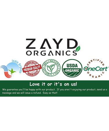 Zayd Organics USDA Organic Coriander Seeds Dhania Whole 8oz (227g) - Buy Online on GoSupps.com