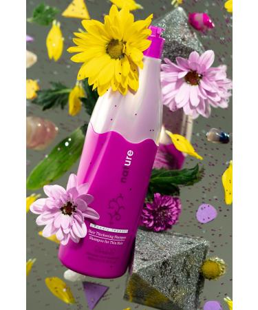 Hair Thickening Shampoo (Pink 16oz) 2.75 Fl Oz (Pack of 12) Pink
