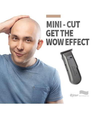 Ritter H&B.C Professional Balding Hair Trimmer F-1c - 0mm Beard Clippers & Skull Shaver Zero-Gapped T-Blade Corded/Cordless Rechargeable Hair Clippers - Buy Online on GoSupps.com