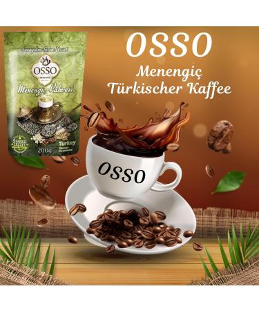 Trinovicom Trinovi Osso Menengi Dibek Hazelnut Mastic Coffee and Ottoman Coffee 5 x 200 g Traditional Types Fresh Ground Coffee Aromatic Ground Coffee - Buy Online on GoSupps.com