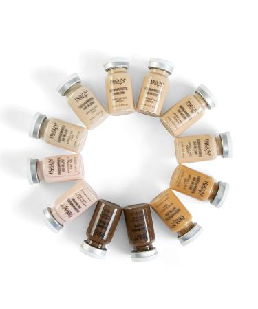 BR UN BB Glow Starter Kit - 12 Vials for Spa & School | Premium Skin Care Pigment for Derma Pen & Rollers | Fresh Look & Lasting Results - Buy Online on GoSupps.com