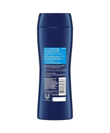 Buy Suave Men 2-in-1 Shampoo & Conditioner Ocean Charge - 12.6 Fl Oz (Pack of 1) | International Shipping Available - Buy Online on GoSupps.com
