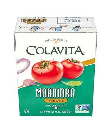 Colavita Marinara Pasta Sauce 13.76 oz Tetra Recart for Eco-Friendly Sustainable Packaging - Pack of 16 - Buy Online on GoSupps.com