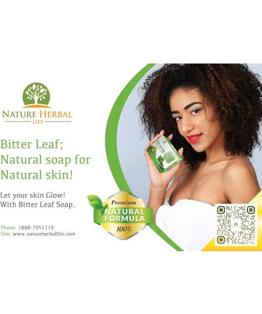 Buy Bitter Leaf Soap - Natural Herbal Cleansing for Healthy Skin | International Shipping Available - Buy Online on GoSupps.com