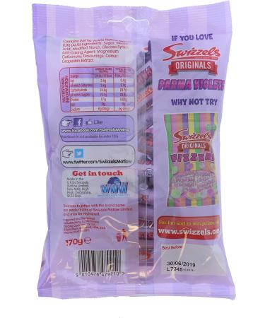 SWIZZELS Parma Violets 170g 30/06/19 - Buy Online on GoSupps.com