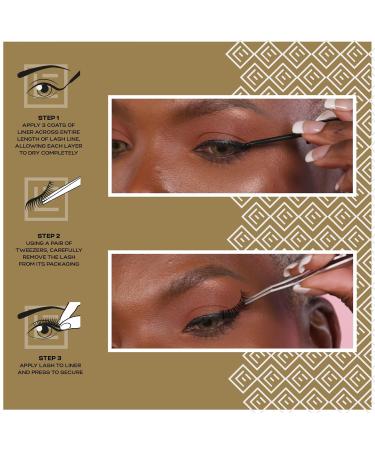 Eylure PROMAGNETIC Magnetic Eyeliner & Faux Mink Lash Kit - No Glue Medium/Long Flares for Easy Application | International Shipping Available - Buy Online on GoSupps.com