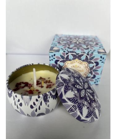 Scented Candles for Men All-Natural Candle Soy Candles 2.5oz Violet