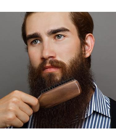 BFWood Men's Boar Bristle Hair Brush - Pure Wild Bristles for Detangling & Styling - Buy Online on GoSupps.com