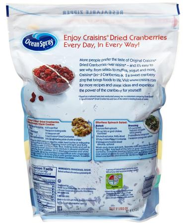 Ocean Spray Craisins Cranberry 64 Oz - Buy Now for Freshness and Flavor! - Buy Online on GoSupps.com
