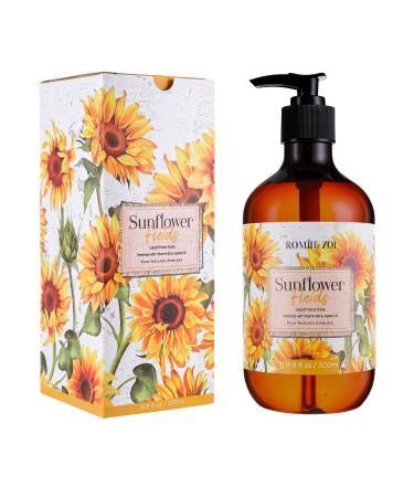 Liquid Hand Soap Nature s Embrace Hand Wash - Sunflower Fields - 500 ML / 16.8 FL OZ.