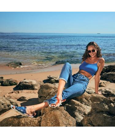 Coddies Fish Flops | Original Fish Flaps | Funny Unisex Sandals for Men Women & Kids | Pool Beach & Shower Shoes | EU Size 42.5/43 Pearl Danio - Buy Online on GoSupps.com