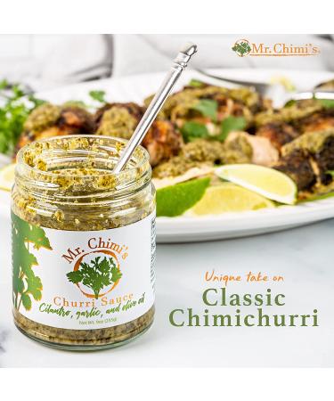Mr. Chimi's Original Churri Sauce - Authentic Chimichurri for Grilling & Marinades - Buy Online on GoSupps.com