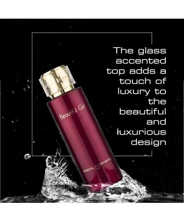 Beautiful Girl For Women - Intense And Vivid Eau De Parfum Spray - Fruity And Feminine Notes Of Sweet Berries And Citrus - Beautifully Ornate Bottle Design - 3.3 Oz - Buy Online on GoSupps.com