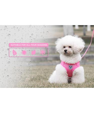 Pet's Playground XS Pink Small Dog Harness for Puppies - UK | Dog Harness for Small Dogs - Buy Online on GoSupps.com