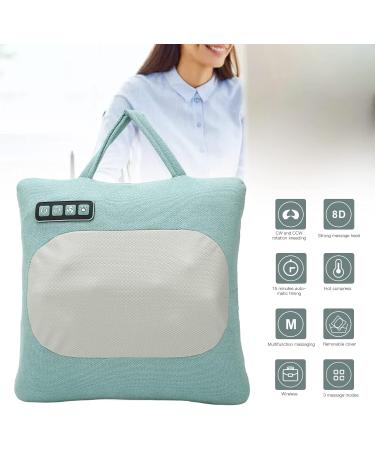 Buy Electric Massage Cushions | Neck & Waist Relief | 3 Modes Hot Compression & Vibration - Green - Buy Online on GoSupps.com