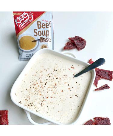 Keto Chow Savory Variety Bundle: Nutritionally Complete Keto Meal Replacement Shake Powder - Low Carb, Protein Rich, Delicious Meal Substitute - Single Serving Samples with Customizable Fat Options - Buy Online on GoSupps.com