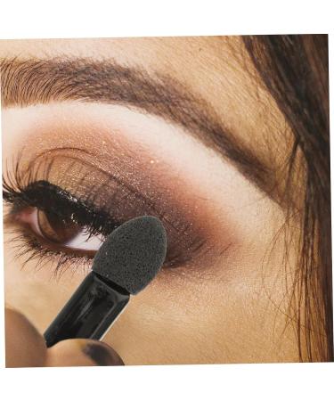 FOMIYES 300 Pcs Mini Eyeshadow Swab Eye Makeup Lipstick Brush Applicator Lip Balm Milky Cotton - Buy Online on GoSupps.com