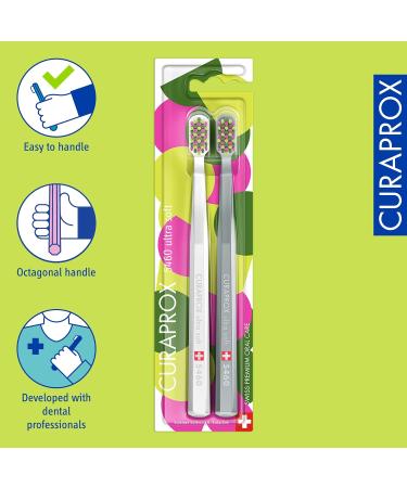 Curaprox CS 5460 Ultra Soft Manual Toothbrush - Special Edition Summer 2023 (2 Pieces) | Best Soft Toothbrush for Gentle Cleaning - Buy Online on GoSupps.com