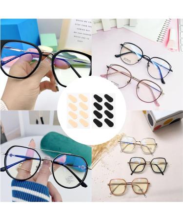 8 Pairs Glasses Nose Pads Water Drop Shape Adhesive Anti Slip Nose Pads Relieve Pressure Soft Foam Nose Pads for Eyeglasses and Sunglasses - Buy Online on GoSupps.com