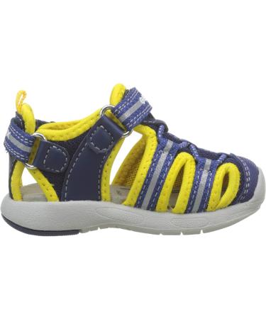 Geox Baby Boys Sandal Multy B Navy Yellow C0657 | Size 4.5 UK Child - Buy Online on GoSupps.com