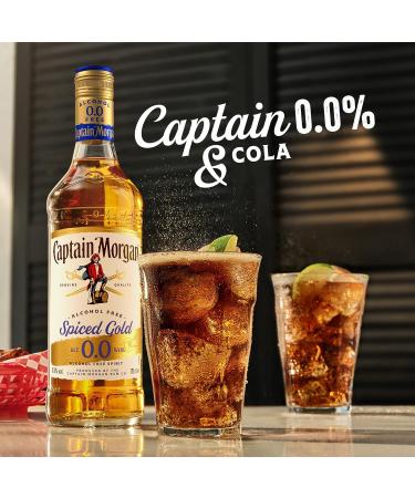 Coca-Cola Zero Sugar & Captain Morgan Spiced Gold Bundle - 24x330ml & 700ml | International Shipping Available - Buy Online on GoSupps.com