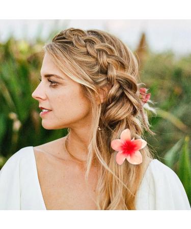 Lily Flower Claw Clip 6PCS Cute Flower Hair Clip with 6 Colors Hawaiian Hair Barrettes Accessories for Women Girls Non-Slip Jaw Clamps Headwear for Thick Thin Hair Christmas Birthday Gift for Women Girls - Buy Online on GoSupps.com