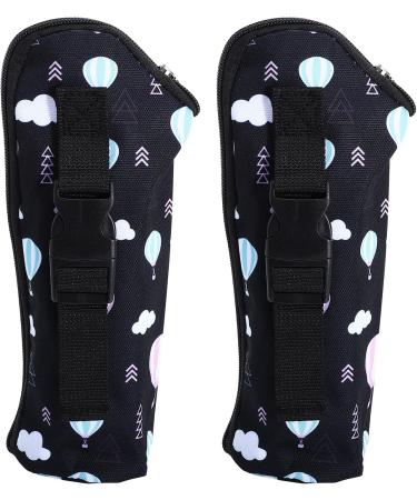 TOYANDONA 2pcs Baby Bottle Insulated Bags - Infant Feeding Pouch Black - Buy Online on GoSupps.com