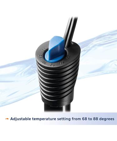 Aqueon 200 Watt Submersible Aquarium Heater for 75 Gallon Tanks - Buy Online on GoSupps.com