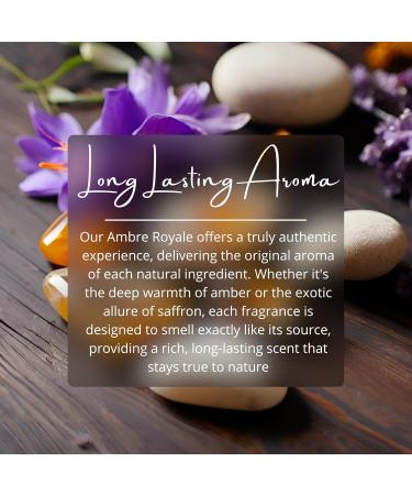 ARABIAN PERFUMES & OILS Ambre Royale Perfume Oil - Warm Sweet Earthy Fragrance Oil for Men and Women - Travel Size Perfume 0.10 Fl. Oz. - Buy Online on GoSupps.com