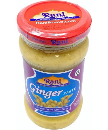 Rani Ginger Cooking Paste 10.5oz (300g) Glass Jar - Vegan, Gluten Free, Non-GMO | Indian Origin | 300g (Pack of 1) - Buy Online on GoSupps.com