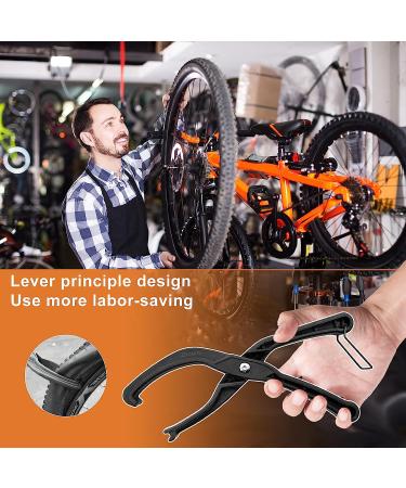 ZHOORQI Bike Tire Levers and Pliers Set for Easy Bicycle Tyre Removal - Non-Slip Grip, Convenient Bike Tire Changer Tool for Road and Mountain Bikes - Buy Online on GoSupps.com