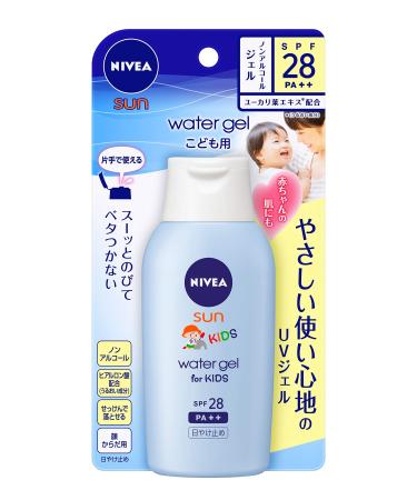 NIVEA SUN Protect Water Gel for KIDS SPF28+ 120g | UV Protection (Japan import)