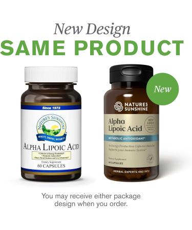 Shop Nature's Sunshine Alpha Lipoic Acid - 60 Caps Kosher | Optimize Your Health Worldwide - Buy Online on GoSupps.com