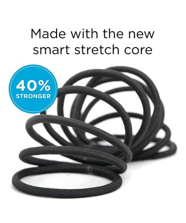 Goody Hair Women's Braided Hair Elastics Black 4mm - 32 Count - Medium Hair - Buy Online on GoSupps.com