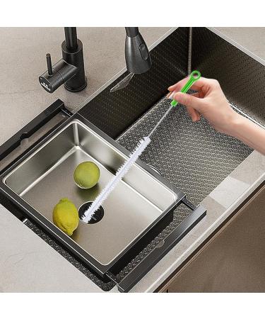 Pipe Tube Cleaner - Sink Bendable Brush for Dredging | Household Cleaning Brushes for Bathroom Sewers Floor Drains Toilets Sinks Washbasin Dtt Green 71cm - Buy Online on GoSupps.com