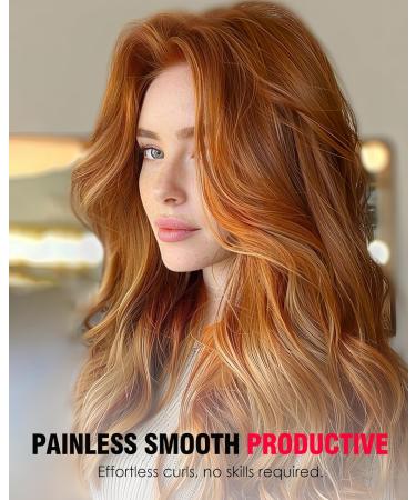 Stylo Electric Hair Straightener & Curling Wand - Professional Tool for Men & Women Ideal for Curly Hair - Purple Color - Buy Online on GoSupps.com