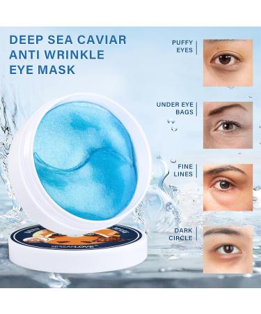 Shop Under Eye Patches & Collagen Masks - Reduce Puffiness Dark Circles & Wrinkles | 60 Pairs of Gel Moisturizing Eye Masks for Youthful Skin - Buy Online on GoSupps.com