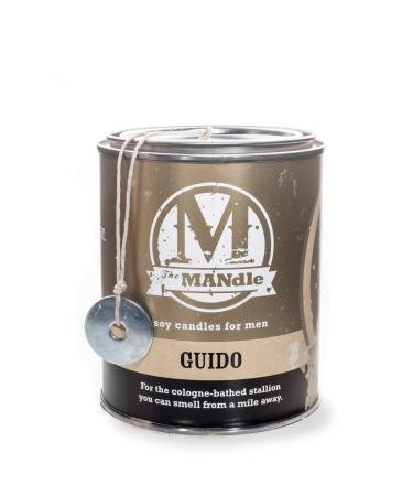 Eco Candle Co. The Mandle Soy Candle for Men - Scents of Acqua Di Gio Cologne - Guido 15 oz. Paint Can - 100% Soy Wax No Lead Hand Poured Phthalate Free Made from Midwest Grown Soybeans