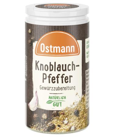 Ostmann Garlic & Pepper Spice Preparation pack of 4 (4 x 40 g) (packaging design may vary)