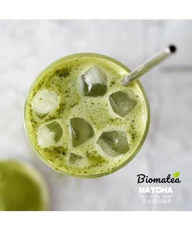 Biomatea Th matcha en poudre - 100 % th vert japonais de Kagoshima - Sachet de 30 g au design adorable - Id e cadeau avec message - V g talien et sans sucre (Pride Love) - Buy Online on GoSupps.com