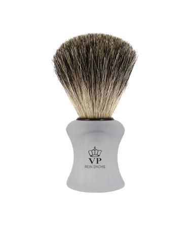 Shaving brush Royal VP - with real pure badger hair - handle matt white