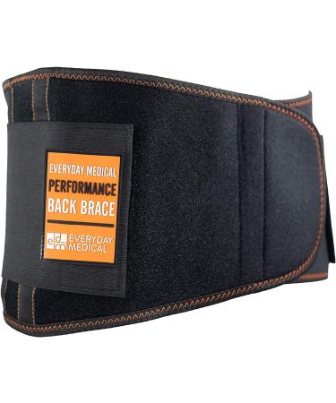 Everyday Medical Back Bandage with Support Struts | Back Pain Relief & Occupational Safety | Back Support Belt for Lumbar & Pelvic Pain (S/M) - Buy Online on GoSupps.com